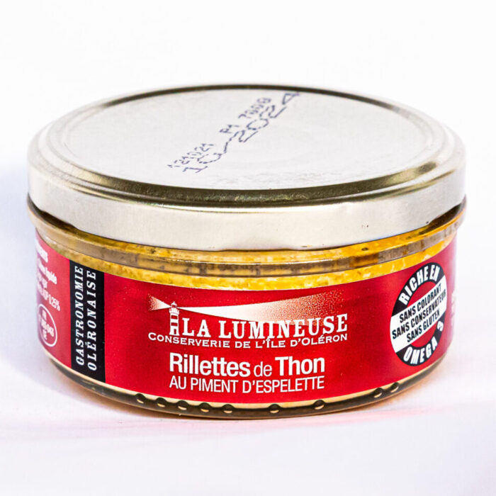 Rillettes de Thon au Piment d'Espelette