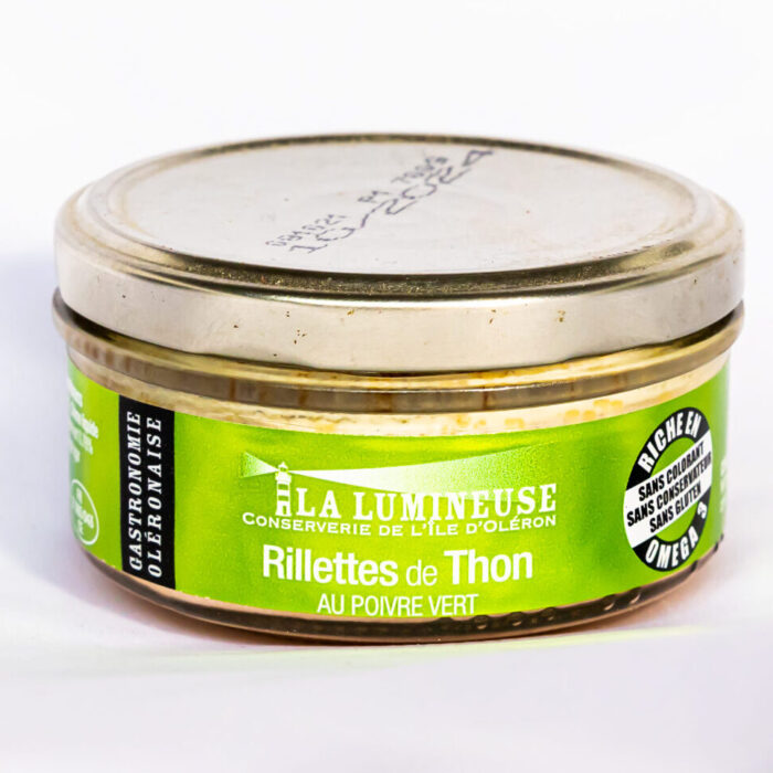 Rillettes de Thon au poivre vert