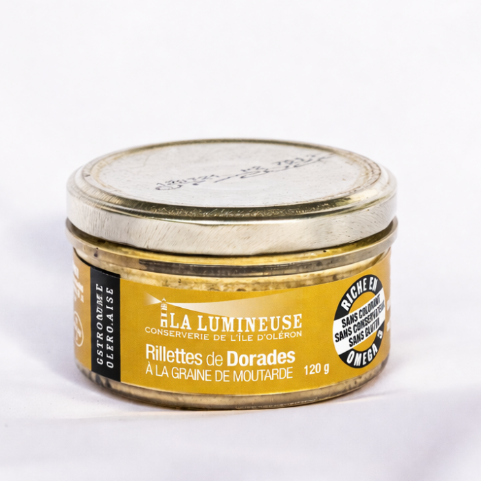 Rillettes de DORADE MOUTARDE LUMI