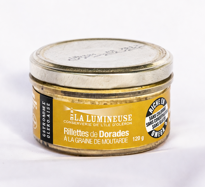 Rillettes de DORADE MOUTARDE LUMI